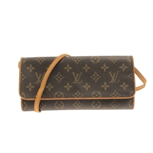 ルイヴィトン LOUIS VUITTON ショルダーバッグ M51852 ポシェット・ツインGM モノグラム・キャンバス - FL0012 バッグ モノグラム