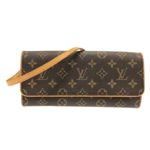 ルイヴィトン LOUIS VUITTON ショルダーバッグ M51852 ポシェット・ツインGM モノグラム・キャンバス - FL0081 バッグ モノグラム