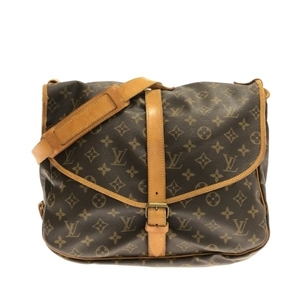 ルイヴィトン LOUIS VUITTON ショルダーバッグ M42254 ソミュール35 モノグラム・キャンバス - 8907VI バッグ モノグラム