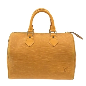 ルイヴィトン LOUIS VUITTON ハンドバッグ M43009 スピーディ30 レザー（LVロゴの刻印入り） ジョーヌ SP0976 バッグ エピ