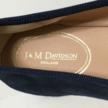 ジェイ&エムデヴィッドソン J&MDavidson フラットシューズ 37 - スエード ダークネイビー レディース 靴_画像5