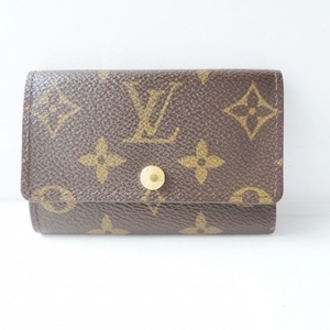 ルイヴィトン LOUIS VUITTON キーケース M62630 ミュルティクレ6 モノグラム・キャンバス アルマニャック CT1010 財布 モノグラム