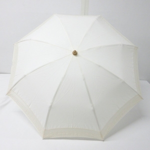 mae is lako way shou ton front . light . shop /MAEHARA parasol - cotton ivory folding parasol / race beautiful goods umbrella 
