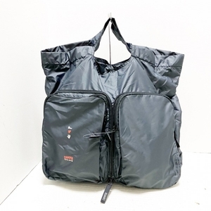 カンペール CAMPER ショルダーバッグ - ナイロン 黒×レッド×白 For hands/折りたたみ バッグ