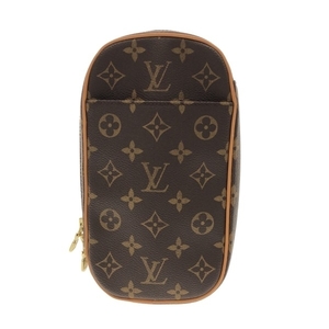 ルイヴィトン LOUIS VUITTON ワンショルダーバッグ/ボディバッグ M51870 ポシェットガンジュ モノグラム・キャンバス - CA0073 バッグ