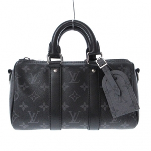 ルイヴィトン LOUIS VUITTON ハンドバッグ M46271 キーポルバンドリエール25 モノグラム・エクリプス リバース キャンバス RFID確認済み