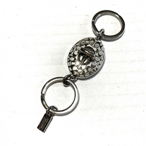  Coach COACH key holder ( charm ) - metal material silver key holder 