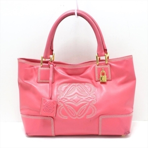  Loewe LOEWE tote bag Ame leather pink bag 