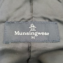 マンシングウェア Munsingwear サイズM - 黒 メンズ 長袖/中綿/冬 コート_画像3