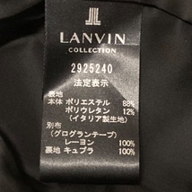ランバンコレクション LANVIN COLLECTION サイズ38 M - 黒 レディース 長袖/春/秋 ジャケット_画像4