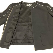 ランバンコレクション LANVIN COLLECTION サイズ38 M - 黒 レディース 長袖/春/秋 ジャケット_画像8