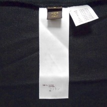 ルイヴィトン LOUIS VUITTON 半袖ポロシャツ サイズS 黒 メンズ ロゴ刺繍 トップス_画像4