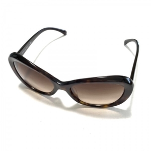  Chanel CHANEL 5246-A - plastic dark brown turtle rear sunglasses 