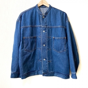  Dress Terior DRESSTERIOR G Jean / Denim jacket size 38 M - blue lady's long sleeve / autumn / spring jacket 