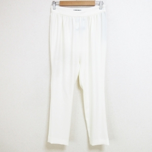 ヨーコ チャン YOKO CHAN パンツ サイズ38 - 白 フルレングス 新品同様 ボトムス