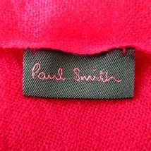 ポールスミス PaulSmith ストール(ショール) - カシミヤ ピンク マフラー_画像3