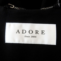 アドーア ADORE サイズ36 S 黒 レディース 春・秋物/七分袖 ジャケット_画像3