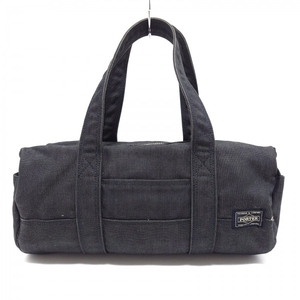  Porter PORTER/ Yoshida handbag - canvas dark gray bag 