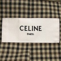 セリーヌ CELINE ブルゾン サイズ34 S 2V22F984C - 綿、ウール カーキ レディース 長袖/春/秋 美品 ジャケット_画像3