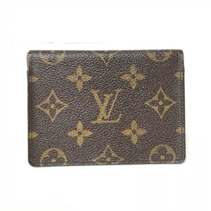 ルイヴィトン LOUIS VUITTON パスケース M60533 ポルト2カルトヴェルティカル モノグラム・キャンバス - CA1020 財布 モノグラム