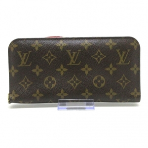 ルイヴィトン LOUIS VUITTON 長財布 M66567 ポルトフォイユ・アンソリット ルージュ CA2140 財布 モノグラム