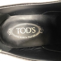 トッズ TOD'S ブーティ 38 - レザー 黒 レディース カットワーク 靴_画像5