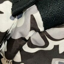 レスポートサック LESPORTSAC リュックサック/バックパック - レスポナイロン 黒×白×グレー 花柄 バッグ_画像5