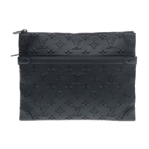 ルイヴィトン LOUIS VUITTON クラッチバッグ - レザー 黒 ヴァージル・アブロー/2021プレフォールコレクション RFID確認済み バッグ_画像1