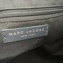 マークジェイコブス MARC JACOBS トートバッグ M0015766 ロゴショッパー イーストウエスト レザー ネイビー バッグ_画像8