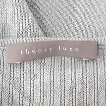 セオリーリュクス theory luxe ノースリーブセーター/ニット サイズ038 M - ライトグリーン レディース クルーネック 美品 トップス_画像3