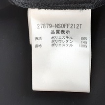 フォクシーニューヨーク FOXEY NEW YORK サイズ42 L - 黒 レディース ノースリーブ/ロング 美品 ワンピース_画像4