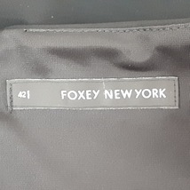 フォクシーニューヨーク FOXEY NEW YORK サイズ42 L - 黒 レディース ノースリーブ/ロング 美品 ワンピース_画像3