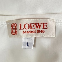 ロエベ LOEWE 半袖Tシャツ サイズL - 白×黒 メンズ クルーネック 美品 トップス_画像3