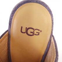 アグ UGG ミュール JAPAN 24.5 1019894 ライブリー スエード エクスカリバー(グレー) レディース ウェッジソール 靴_画像5