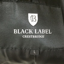 ブラックレーベルクレストブリッジ BLACK LABEL CRESTBRIDGE サイズL - ダークグレー×黒 メンズ 長袖/冬 コート_画像3