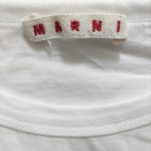 マルニ MARNI 半袖Tシャツ サイズ12 L - 白×パープル レディース クルーネック トップス_画像3