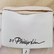 スリーワンフィリップリム 3.1 Phillip lim サイズ2 S - ベージュ×ライトピンク レディース 長袖/春/秋 コート_画像3