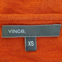 ヴィンス VINCE 長袖セーター/ニット サイズXS - オレンジ レディース クルーネック トップス_画像3