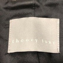 セオリーリュクス theory luxe サイズ38 M - 黒×白 レディース 長袖/チェック柄/冬 ジャケット_画像3