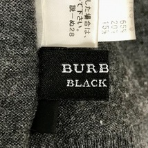 バーバリーブラックレーベル Burberry Black Label 長袖セーター/ニット サイズ2 M - ウール、シルク グレー×ダークグレー メンズ_画像3