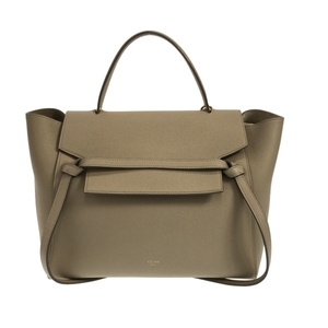 セリーヌ CELINE ハンドバッグ 189103ZVA.18LT ベルトバッグミニ グレインドカーフスキン ベージュ バッグ