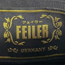 フェイラー FEILER ハンドバッグ - パイル×レザー 黒×ピンク×マルチ フラワー バッグ_画像8