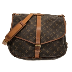 ルイヴィトン LOUIS VUITTON ショルダーバッグ M42254 ソミュール35 モノグラム・キャンバス - AR0995 バッグ モノグラム