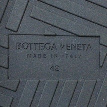 ボッテガヴェネタ BOTTEGA VENETA サンダル 42 スライダー ラバー 黒 メンズ 美品 靴_画像6