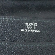 エルメス HERMES コインケース ドゴン トリヨンクレマンス 黒 □E 財布_画像4