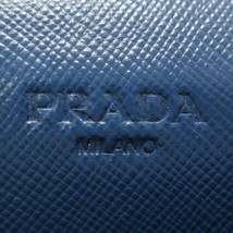 プラダ PRADA 長財布 2ML220 - サフィアーノレザー ブルー 財布_画像5