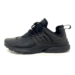 ナイキ NIKE スニーカー 878071‐002 W AIR PRESTO PRM レザー×化学繊維 黒 レディース 靴