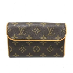 ルイヴィトン LOUIS VUITTON ウエストポーチ M51855 ポシェットフロランティーヌ モノグラム・キャンバス FL0093 美品 バッグ モノグラム