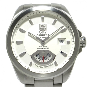 TAG Heuer(タグホイヤー) 腕時計 グランドカレラ キャリバー6 WAV511B.BA0900 メンズ SS/裏スケ アイボリー