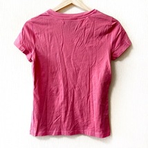 モスキーノ MOSCHINO 半袖Tシャツ サイズI 40 - 綿 ピンク×グリーン×マルチ レディース クルーネック トップス_画像2